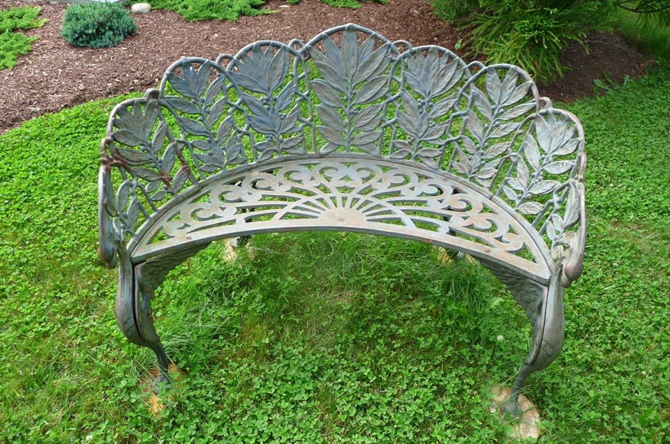 Online Estate Sale - Cast Iron Garden Bench, Chinese Cabinet, Louis Vuitton Prada  +