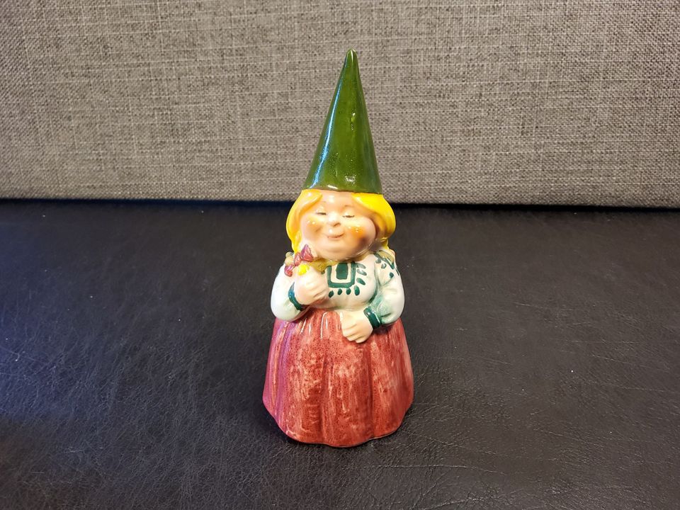 C26 Vintage 1979 Gnome Bell Gorham Unieboek BV ~ 6 Tall