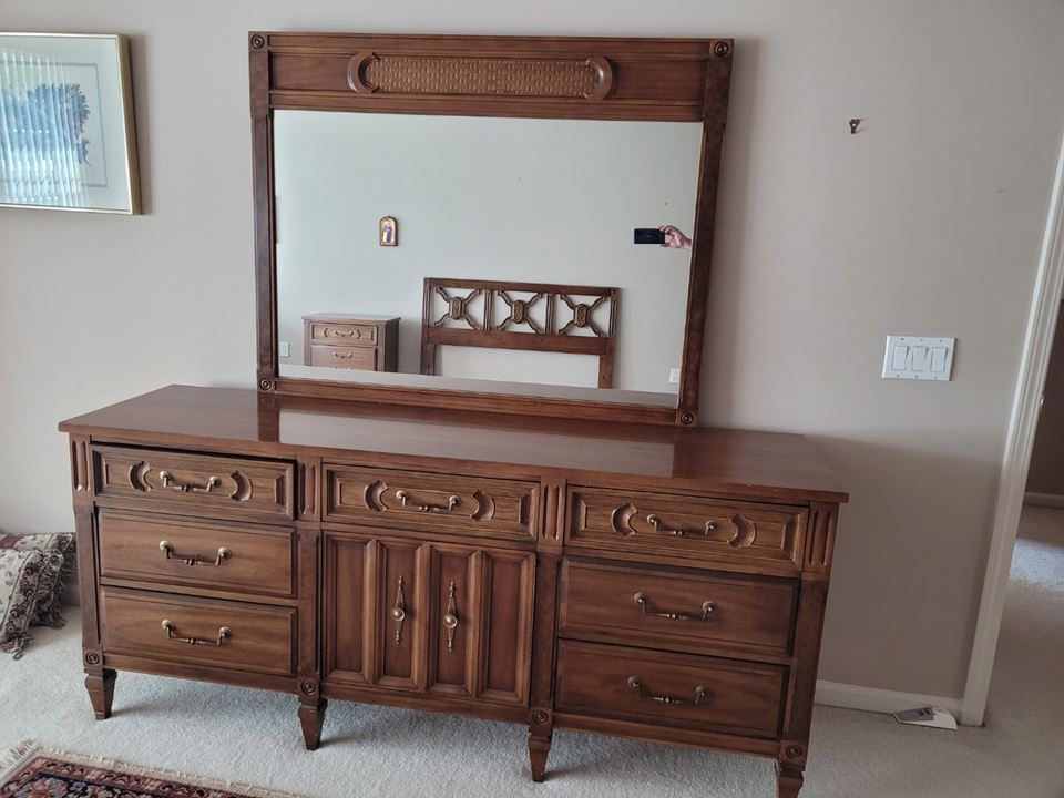 Petite maple china cabinet $20 - NORTHVILLE