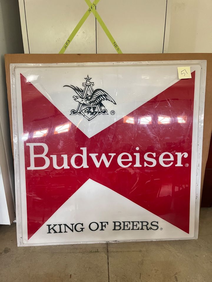 Fedke Estate Sales ONLINE Anheuser items  AND TOOLS 