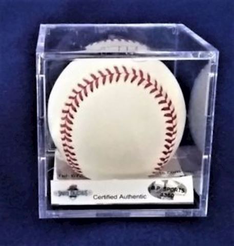 Leo Mazzone Autographed Base Ball