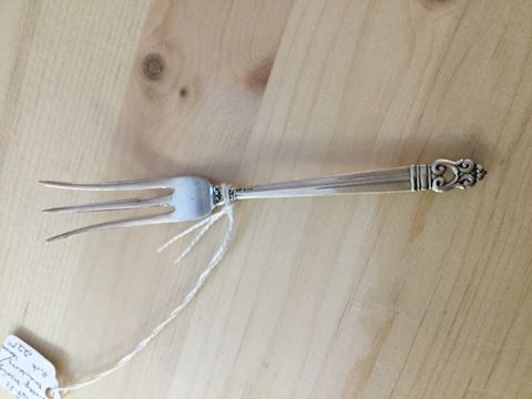 Sterling silver fork eb38