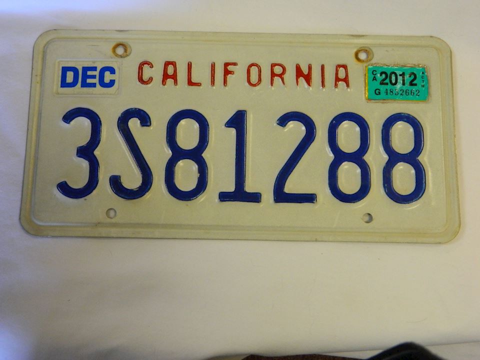 Multi-state License Plates