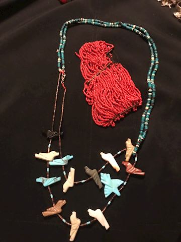 Necklace and bracelet