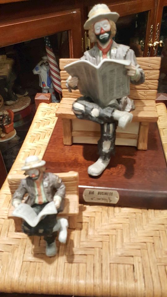 Emmett Kelly, Jr. Clown Figurines:  A Collector's Legacy