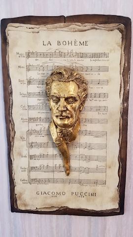 Puccini and Verdi wall hanging set