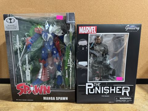 The Punisher and Manga Spawn bidding ends 7/25 $45.00