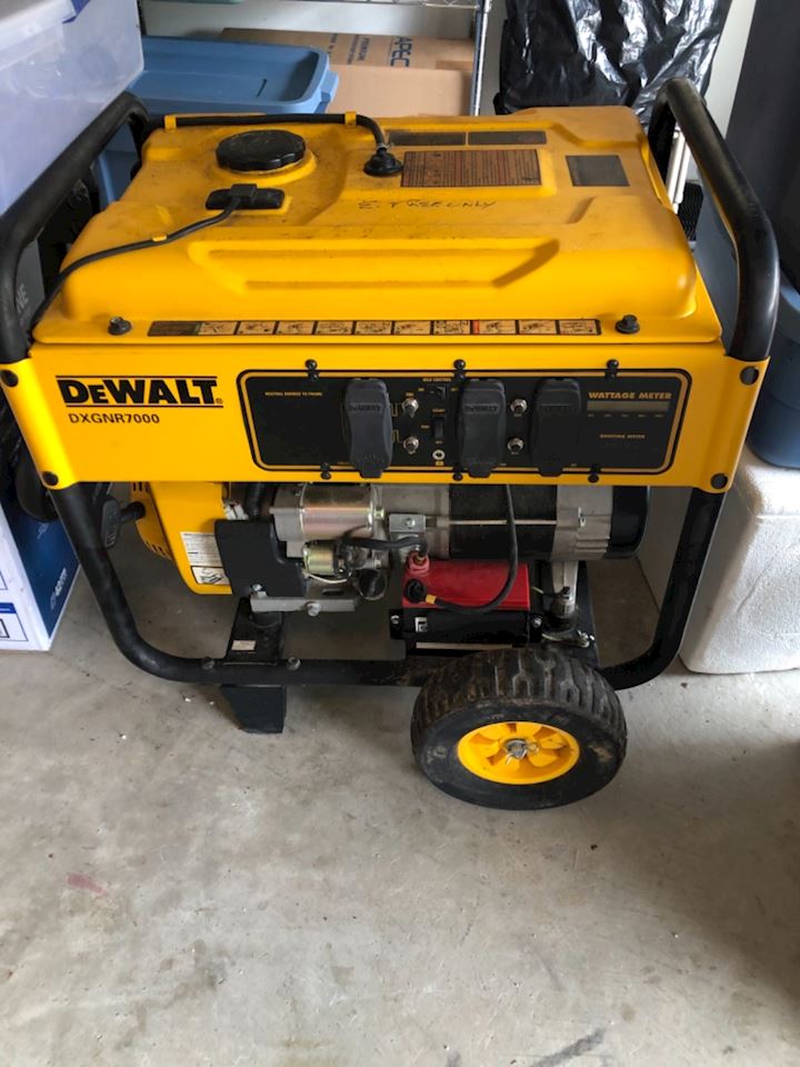 Navarre Great Buys-Dewalt Generator, Furniture Home Decor
