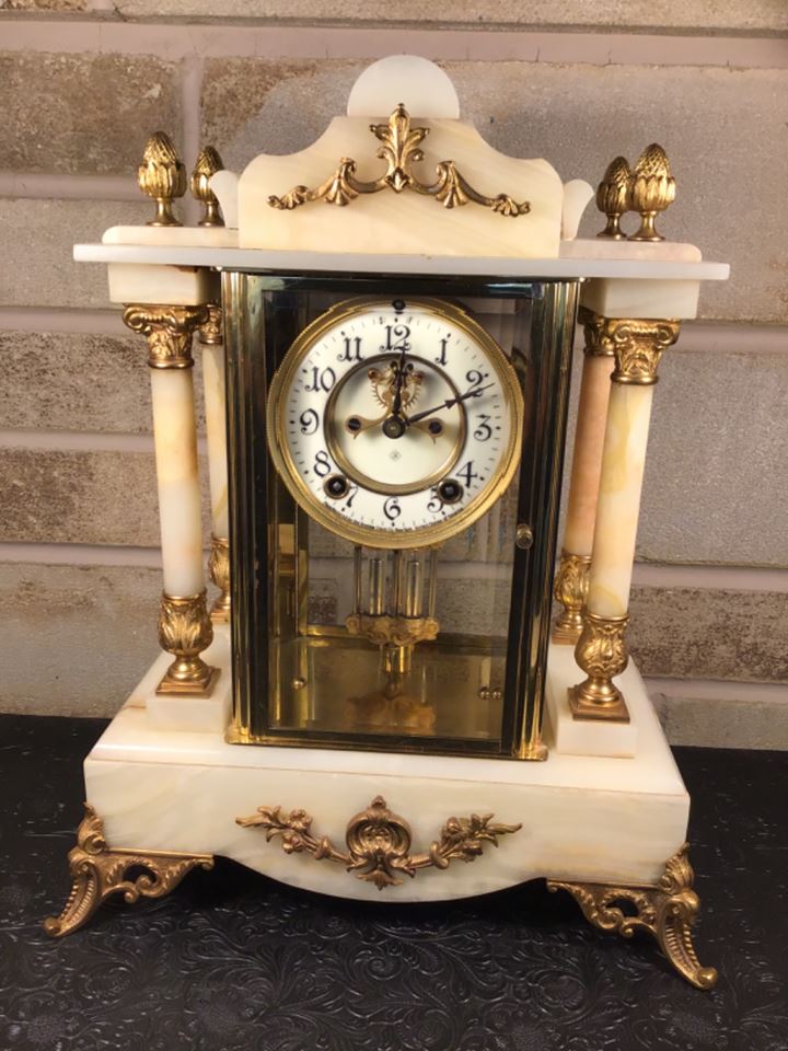 Rock Hill Online Estate Sale ~ Mid Century Furniture Antique Clock Newer Appliances Household Items