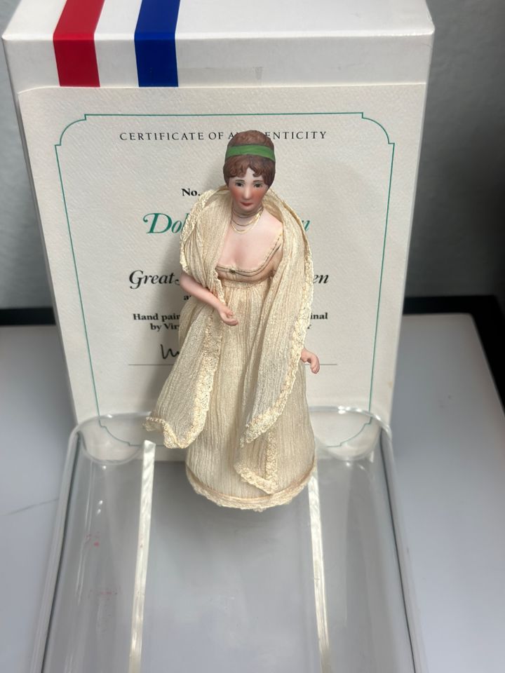 Dolly Madison Limited Edition Great American Women Half Doll with