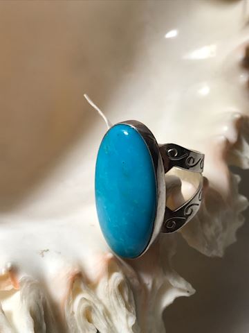 Turquoise Sterling Silver Ring - Jay King