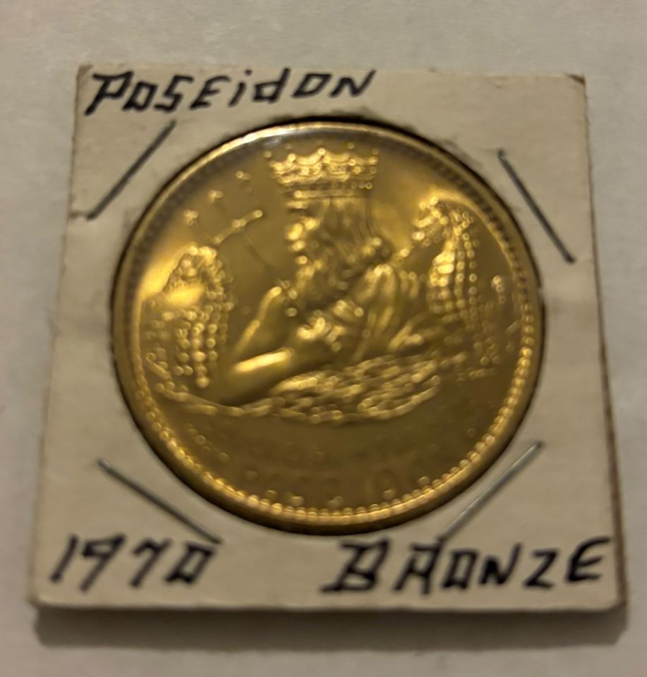 Rare Uncirculated Vintage 1 Ounce Bronze Coins Free Shipping Online Only Auction 