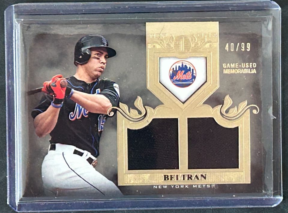  Baseball Trading Cards--Carlos Beltran (2026 National Baseball Hall of Fame)