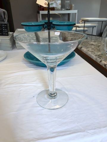 Large martini glass