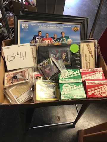 Sports Ball Card lot Mixed new and used lot 41