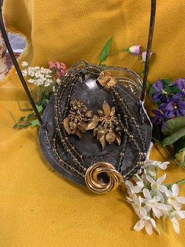 Vintage Necklace And Earring Set