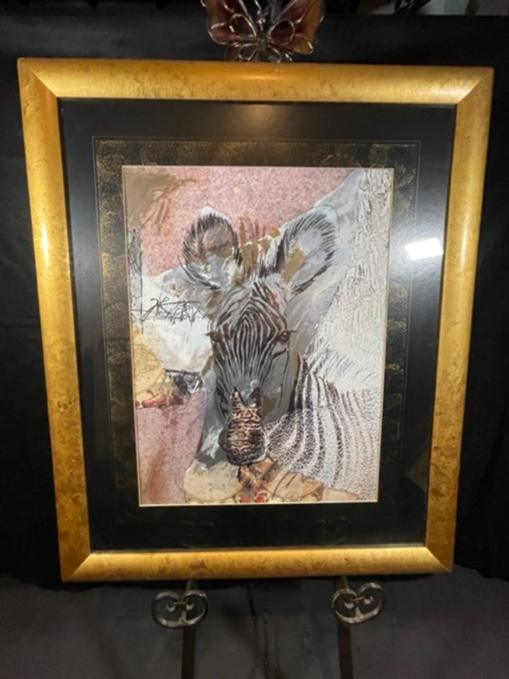出産祝いなども豊富 Painting Zebra Kirkland's bidding $30.00 7/17 ends 絵画