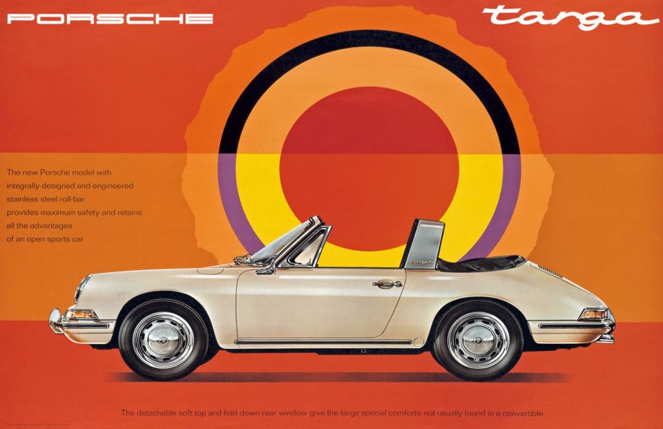 Vintage PORSCHE Posters, Cars and Collectibles Automobile & Beer Items 