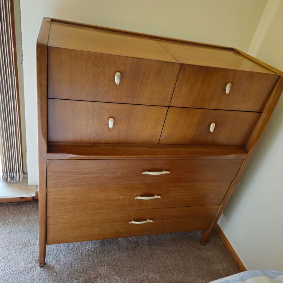 Buy Online - MCM bedroom furniture, Display cabinets, Oak kitchen table &chairs- LIVONIA