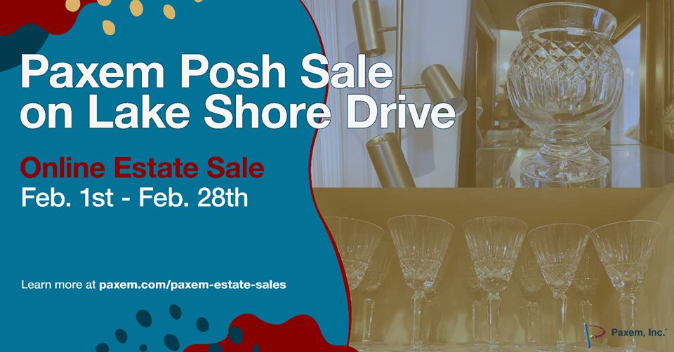 Paxem Posh Sale on Lake Shore Drive-EASY PARKING! REDUCED PRICES!