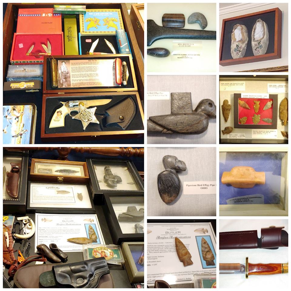 COLLECTORS Online ESTATE AUCTION American Indian Artifacts & A FULL HOUSE OF TREASURES! WOW!!