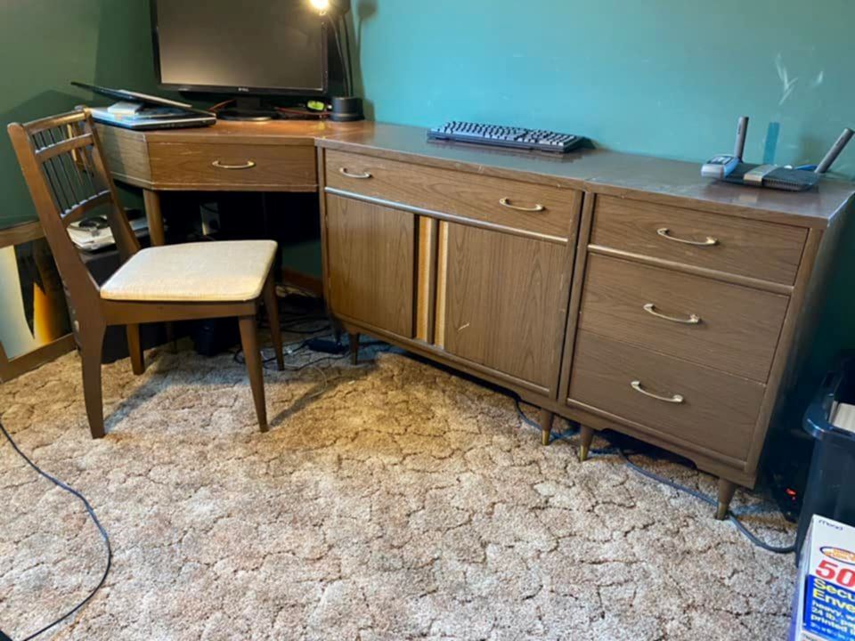 Online Estate Auction - Depew - Electronics, Tools, NASCAR, Mid Century Desk, Collectibles