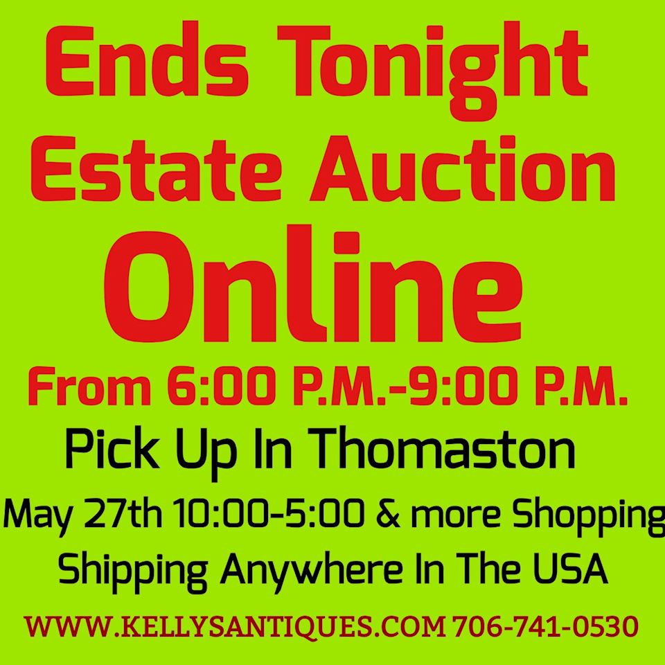 The ONLINE Living Estate Sale AUCTION Of Gloria Ormand