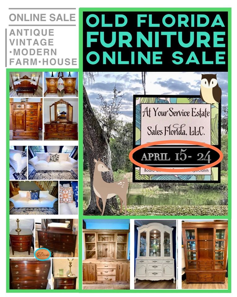 Old Florida Furniture Estate Sale