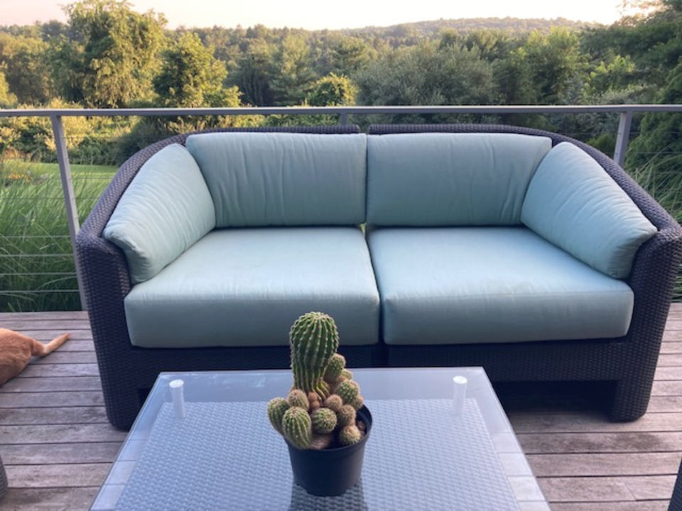 For Sale Gloster Patio Set  Knoll Fisher Brueton MoccaMaster Definitive Tech Speakers ++