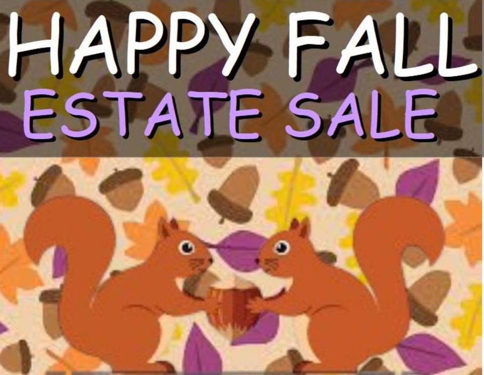 'Happy Fall' Estate Sale