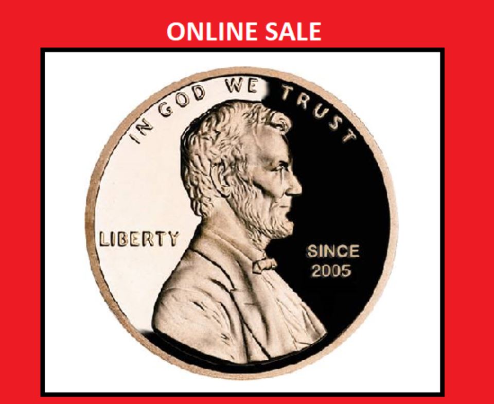 50% off most everything : Medical Equipment, Coins, Belt Buckles, Furniture, ... much more