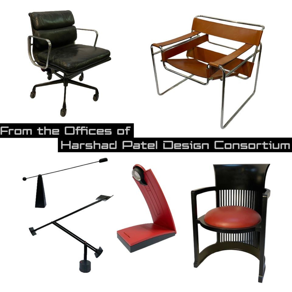MCM & Postmodern Office Furniture & Decor