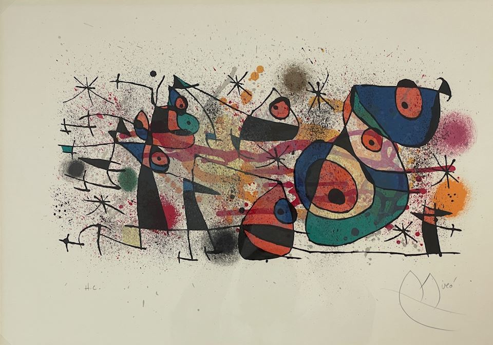 Remarkable Lifetime Collection Sale Joan Miro,  Julie Speidel,  Taxidermy 