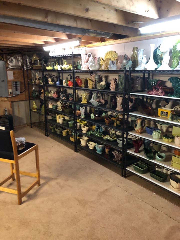 50 Plus Year Pottery Collection McCoy, Weller ,Copley, Roseville MetlokShawnee