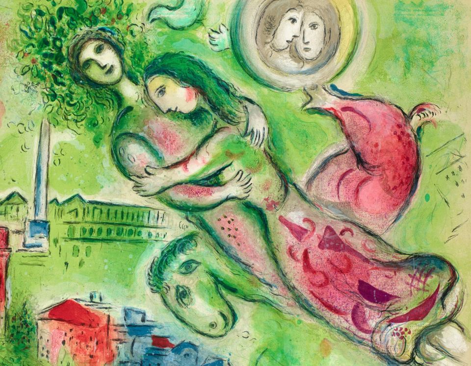 ART AUCTION OF THE FIRST NAMES: CHAGALL, DALI, WARHOL