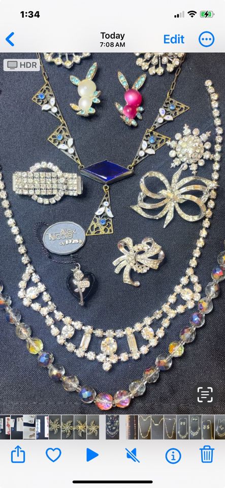 Estate Jewelry Sale ~ Too much GLAM for Gram!!! Bless her heart