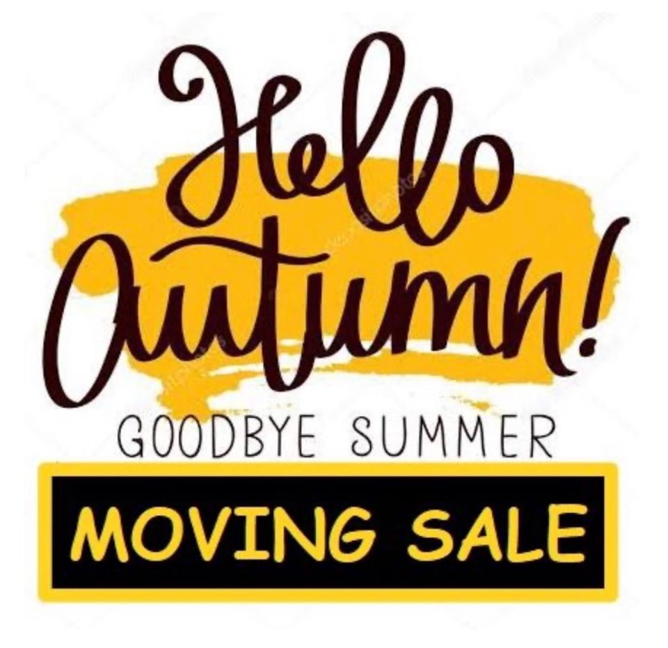 'Hello Autumn' Moving Sale