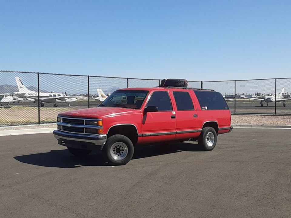1998 Red Chevy Truck, Furniture and Beds