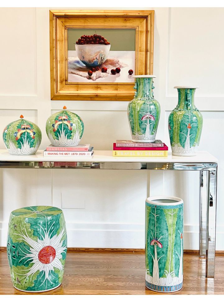 Private Porcelain & Decorative Arts Sale – Bok Choy, Blue & White, and Green & White Collections 