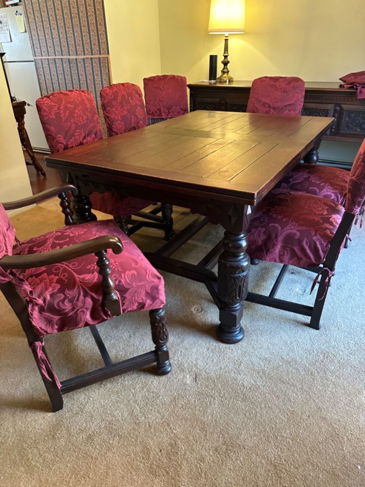 Medford Full Estate Sale Midcentury Jacobean Gems