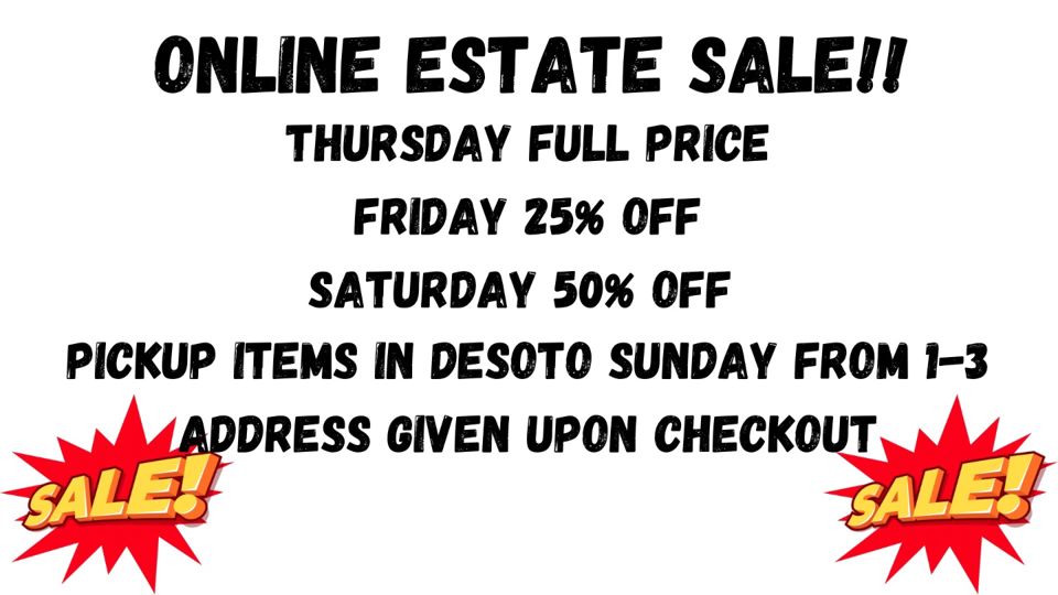 Corsicana, TX Estate Sales around 75110