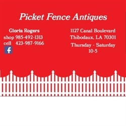 Picket Fence Antiques Estate Sale Logo
