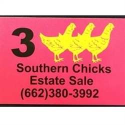3 Southern Chicks Estate Sales Logo