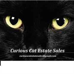 Curious Cat Estate Sales Logo