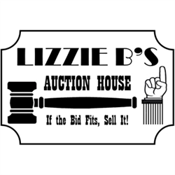 Lizzie B's Auction House Logo