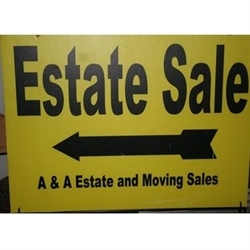 A & A Estate And Moving Sales Logo