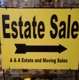 A & A Estate And Moving Sales Logo