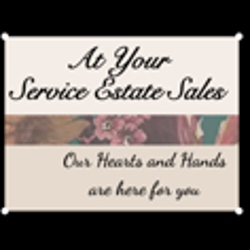 At Your Service" Estate Specialist Logo
