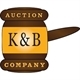 The K And B Auction Company Logo