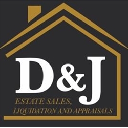 D & J Estate Sales Logo